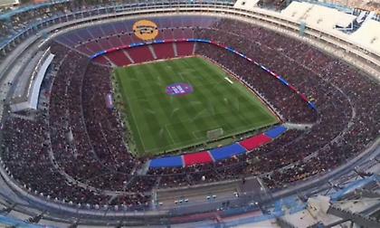 Τα εντυπωσιακά πλάνα του νέου και ανακαινισμένου Καμπ Νου!