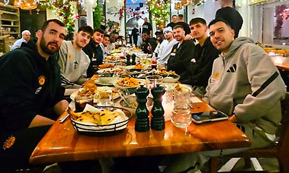 Δείπνησε σε εστιατόριο της Μυκόνου μετά το διπλό ο Παναθηναϊκός