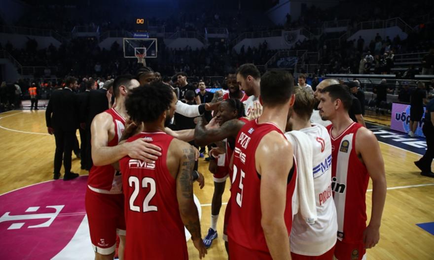 Stoiximan GBL: Παρέμεινε κορυφή ο αήττητος Ολυμπιακός - Η βαθμολογία πριν τη διακοπή