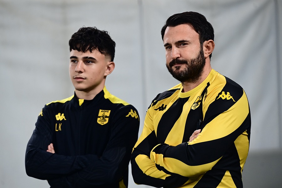 Άρης: Στην OPAP Arena με φανέλα Άρη ο Καρυπίδης