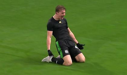 Ήρωας Τόρστβεντ έσωσε στο 90+5’ τον βαθμό για τη Σασουόλο