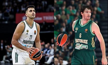 Οριστικά χωρίς Όσμαν και Γιούρτσεβεν κόντρα στην Παρτίζαν ο Παναθηναϊκός AKTOR