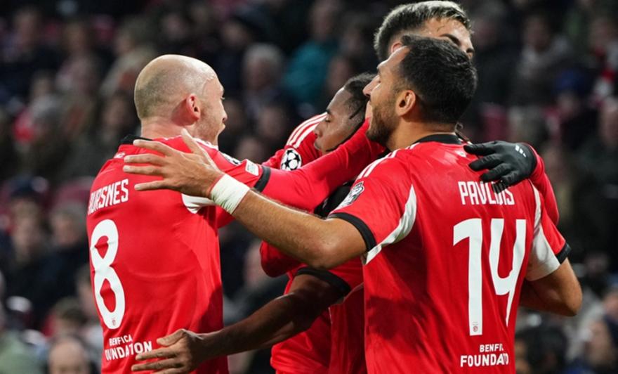 Champions League: Διπλά για Μπενφίκα και Ουνιόν Σεν Ζιλουάζ