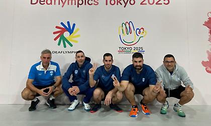 Φινάλε για την Ελλάδα στους Deaflympics 2025 με τη 12η θέση στο ομαδικό ανδρών