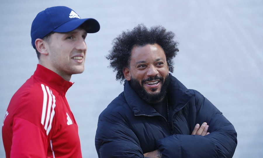 Ολυμπιακός: Στο Ρέντη ο Μαρσέλο, βλέπει το ματς με τη Ρεάλ για το Youth League