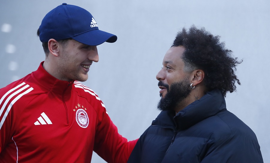 Ολυμπιακός: Στο Ρέντη ο Μαρσέλο, βλέπει το ματς με τη Ρεάλ για το Youth League