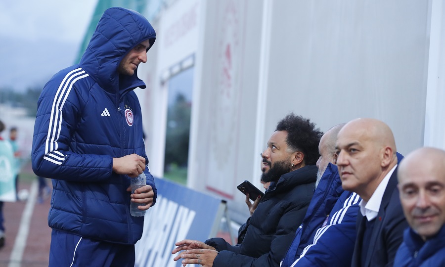 Ολυμπιακός: Στο Ρέντη ο Μαρσέλο, βλέπει το ματς με τη Ρεάλ για το Youth League