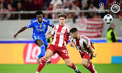 Το μεγάλο παιχνίδι των Πειραιωτών απέναντι στη «βασίλισσα» στο Καραϊσκάκη: Ολυμπιακός-Ρεάλ 3-4