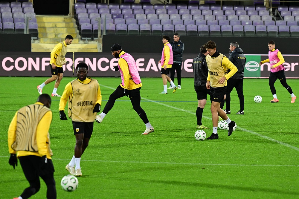 ΑΕΚ: Τα πλάνα του sport-fm.gr από την προπόνηση στο «Αρτέμιο Φράνκι»