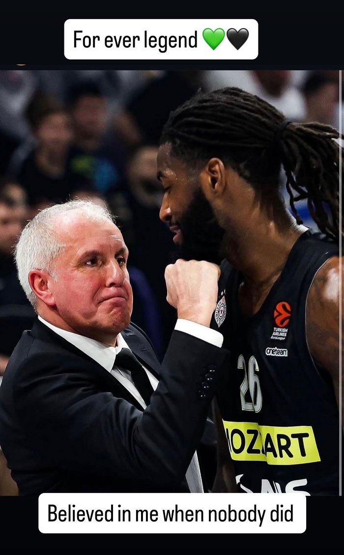 Λεσόρ για Ομπράντοβιτς: «Mε πίστεψε όταν δεν το έκανε κανείς άλλος»