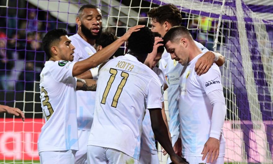 Το «χρυσό» τέρμα του Γκατσίνοβιτς και τα highlights από το τεράστιο διπλό της ΑΕΚ στη Φλωρεντία