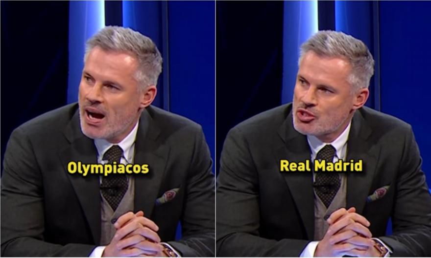 «Απλά πες τις ομάδες σωστά»: Επικό γλέντι με Κάραγκερ για Ολυμπιακό και Ρεάλ Μαδρίτης