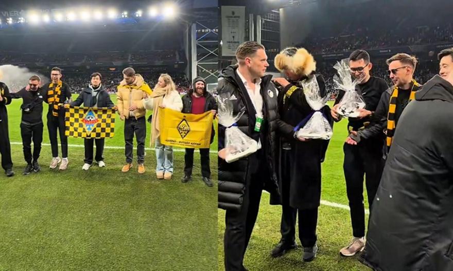 Απίστευτη Κοπεγχάγη: Κάλεσε στον αγωνιστικό χώρο τους… 10 οπαδούς της Καϊράτ και μοίρασε δώρα! Απίστευτη Κοπεγχάγη: Κάλεσε στον αγωνιστικό χώρο τους… 10 οπαδούς της Καϊράτ και μοίρασε δώρα!