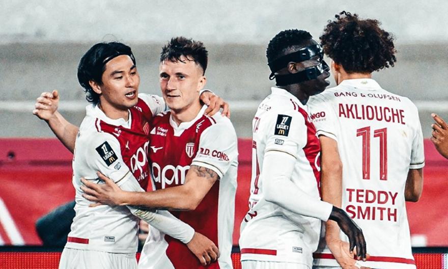 Σπουδαία Μονακό, ανάγκασε την Παρί Σεν Ζερμέν στην πρώτη εγχώρια ήττα της μετά από 2 μήνες!