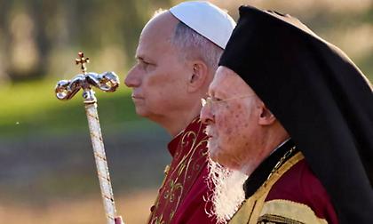 Στο Φανάρι σήμερα ο Πάπας Λέων ΙΔ' - Θα υπογράψει κοινή διακήρυξη με τον Οικουμενικό Πατριάρχη