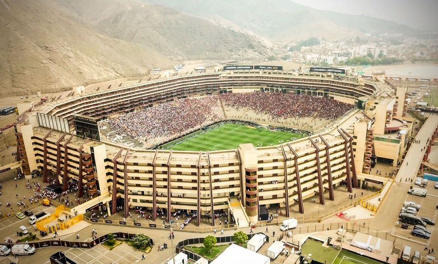 Copa Libertadores: Το... δυστοπικό τοπίο στο γήπεδο του τελικού