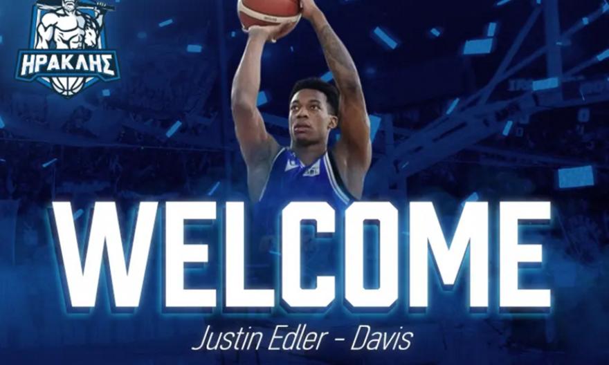 Ανακοίνωσε τον Τζάστιν Έντλερ-Ντέιβις ο Ηρακλής