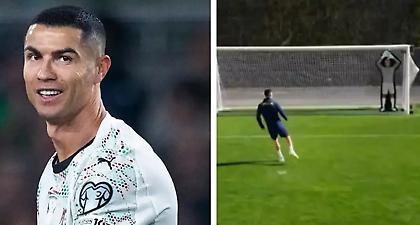 Ο Κριστιάνο Ρονάλντο νίκησε τερματοφύλακα-ρομπότ με τεχνητή νοημοσύνη