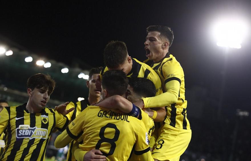 AEK: Έφτασε τους 9 κερδισμένους βαθμούς από το 90' και μετά