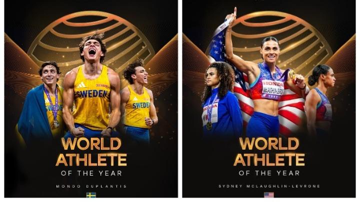 Ντουπλάντις και ΜακΛάφλιν-Λεβρόν οι κορυφαίοι αθλητές της χρονιάς στον στίβο