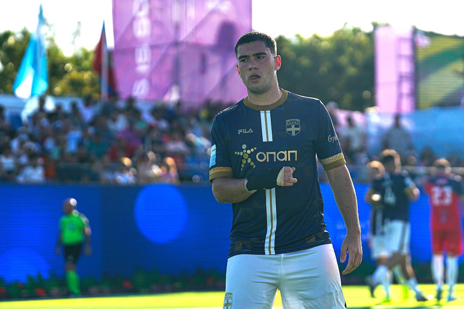 Τρεις πρώτοι βαθμοί για την Ελλάδα στο Socca World Championship του Μεξικό!