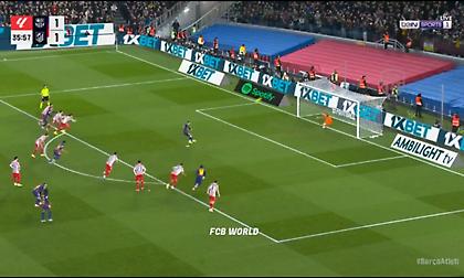 Την έστειλε στο... πάνω διάζωμα: Το χαμένο πέλαντι του Λεβαντόφσκι στο ντέρμπι με την Ατλέτικο!