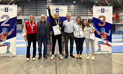 Καφαταρίδης και Κουρούση επικράτησαν στο δεύτερο Κύπελλο σπάθης ανδρών/γυναικών στην Παιανία