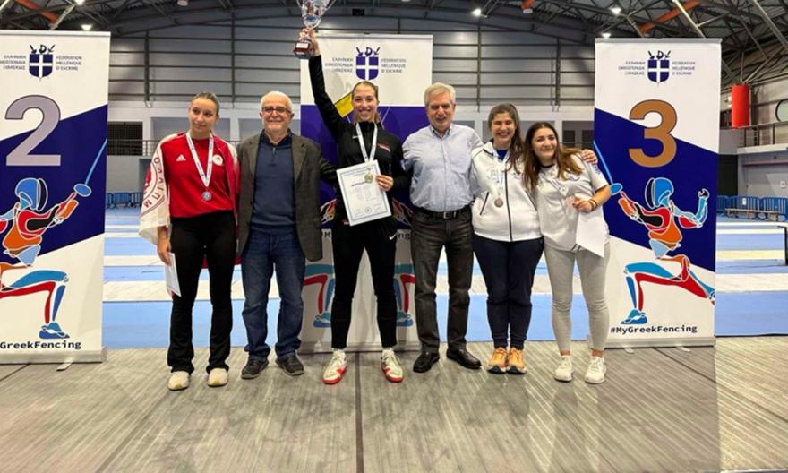 Καφαταρίδης και Κουρούση επικράτησαν στο δεύτερο Κύπελλο σπάθης ανδρών/γυναικών στην Παιανία