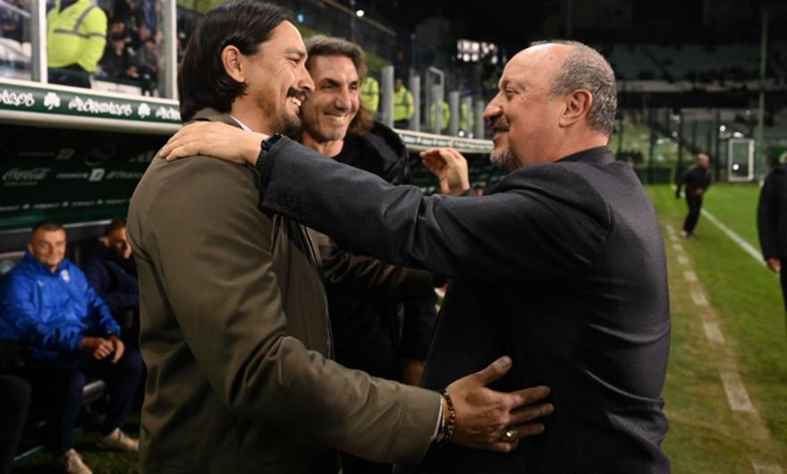 Συναντήθηκαν στη Λεωφόρο και θυμήθηκαν τη συνεργασία τους στη Λίβερπουλ οι Μπενίτεθ, Κυργιάκος και Λέτο