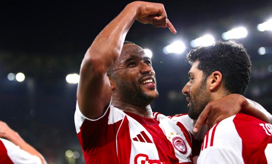 Ο Ολυμπιακός έχει δύο παίκτες με διψήφιο αριθμό γκολ την ώρα που το υπόλοιπο πρωτάθλημα δεν έχει ούτε έναν!