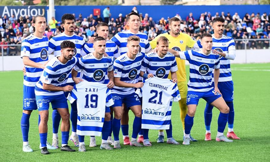 Γαρουφαλιάς στο sport-fm.gr: «Ο Ολυμπιακός μας αντιμετώπισε ως σοβαρή ομάδα - Ματς γιορτή για τις Κυκλάδες»