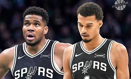 «Θέλουν πάρα πολύ τον Γιάννη δίπλα στον Γουενμπανιάμα οι Σπερς»