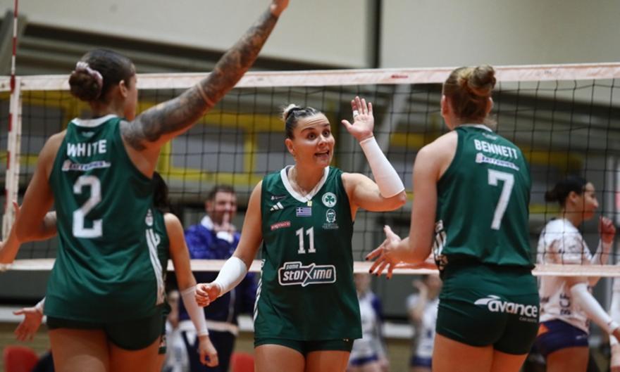 Κόντρα στην Μπράγκα στους «16» του Challenge Cup βόλεϊ γυναικών ο Παναθηναϊκός