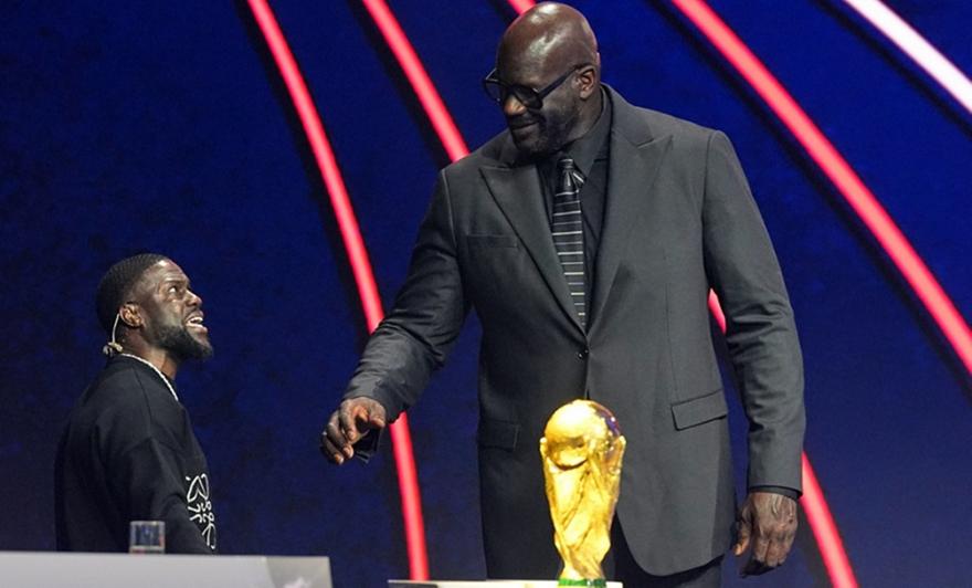 Οι legends, η πλακίτσα του Σακ στον Κέβιν Χαρτ και η Σάλμα Χάγεκ: Όλοι οι σελέμπριτις που... παρέλασαν από την κλήρωση