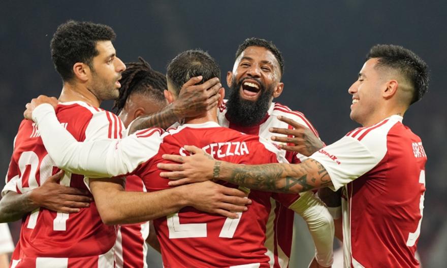 Βαθμολογία Super League: Έβδομη σερί νίκη και πρωταθλητής χειμώνα ο Ολυμπιακός