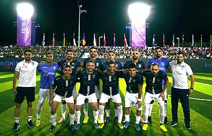 Ματς-έπος για τη «γαλανόλευκη» στο Παγκόσμιο Κύπελλο Socca