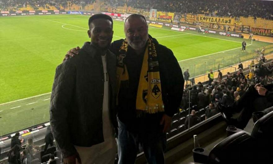 Στην OPAP Arena ο Λιβάι Γκαρσία, τα είπε με Ηλιόπουλο