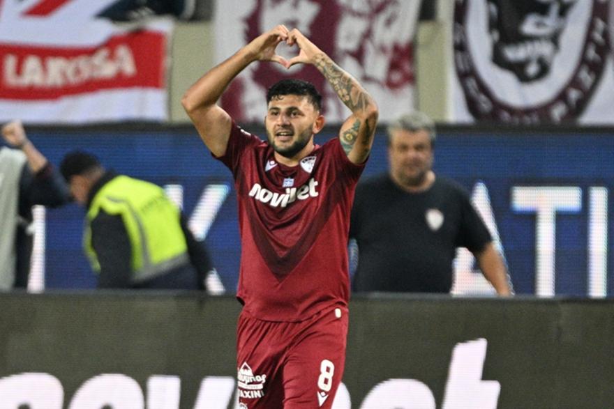 Ο Πέρες πλήγωσε τον Παναθηναϊκό και άνοιξε το σκορ στη Λάρισα