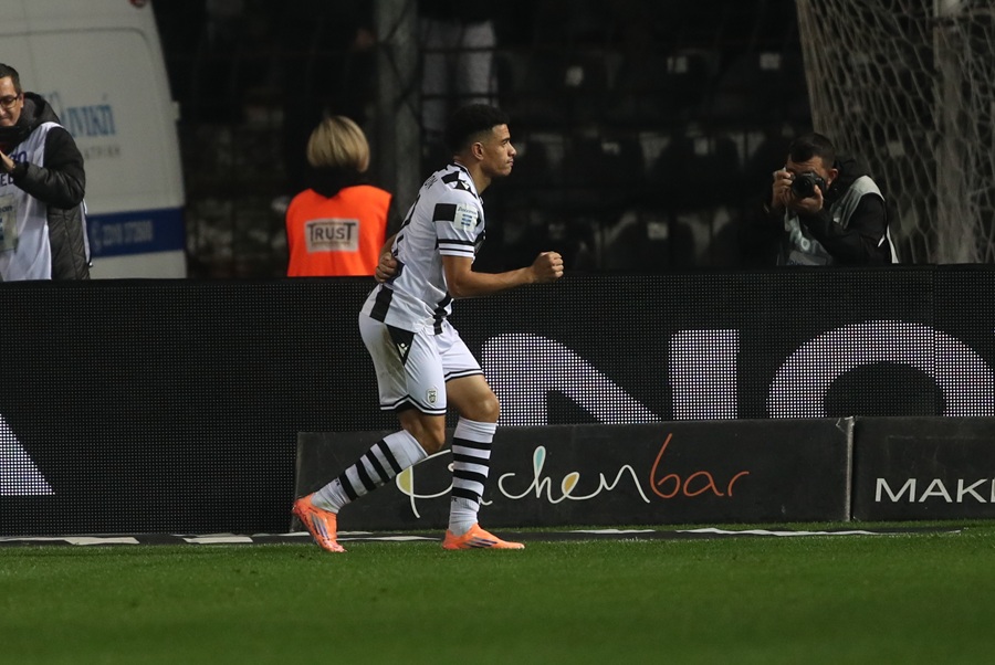 ΠΑΟΚ-Άρης: Σκόραρε με φοβερό γυριστό και πανηγύρισε ξανά σαν... γέρος ο Τάισον!