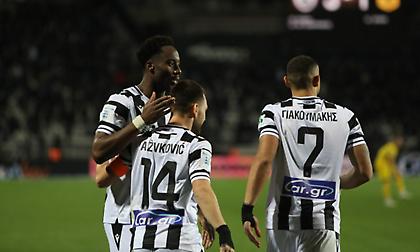 Tα γκολ και οι καλύτερες φάσεις από τη νίκη του ΠΑΟΚ στο ντέρμπι με τον Άρη