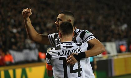 Μαγική ασίστ Ζίβκοβιτς για το 3-1 του ΠΑΟΚ από τον Γιακουμάκη