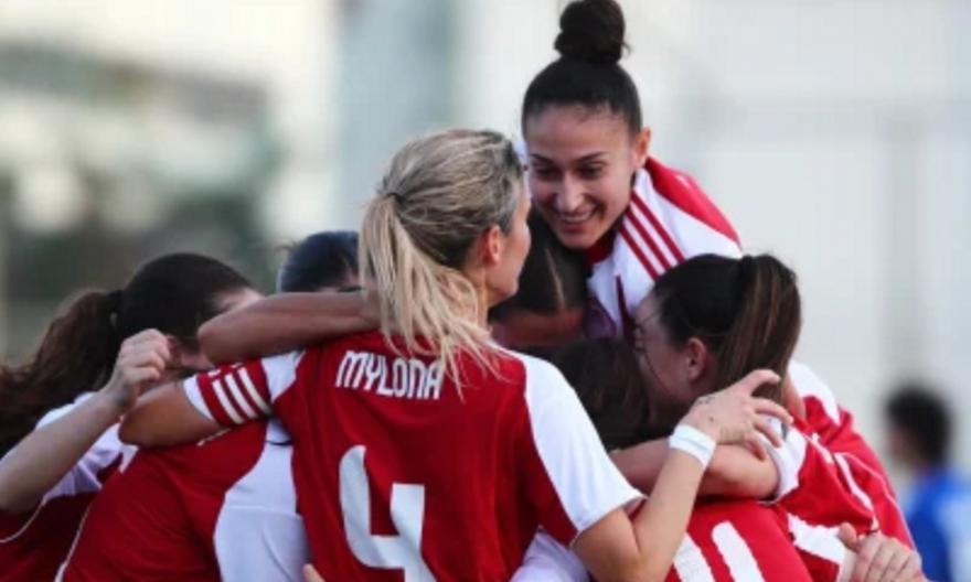 Έκανε το 5/5 ο Ολυμπιακός Γυναικών μετά το 11-0 επί του Αγίου Θωμά!