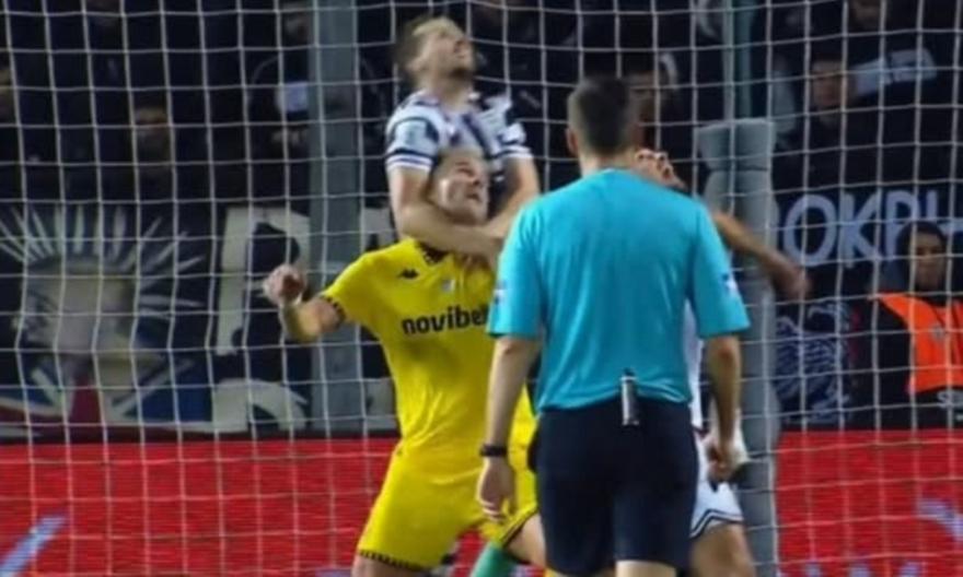 Άρης: «Αν υπάρχει κανονισμός που επιτρέπει το κεφαλοκλείδωμα στο ποδόσφαιρο, να μας το πείτε...»