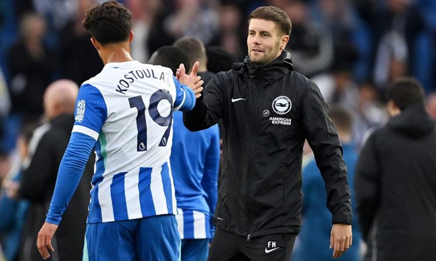 Ψαλίδι Κωστούλα, γκολ Ρουτέρ και βαθμός στο 91' για την Μπράιτον κόντρα στη Γουέστ Χαμ!