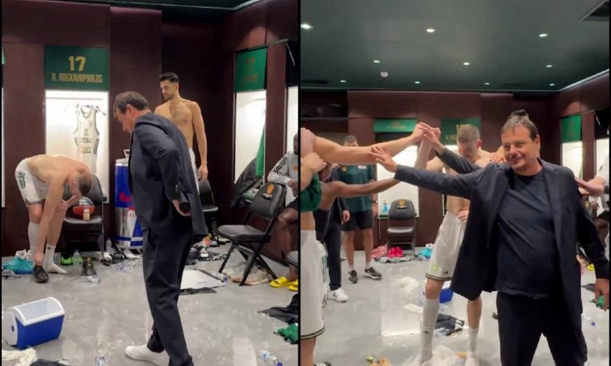 Το σχόλιο του Αταμάν μετά το μπουγέλο στον Ρογκαβόπουλο: «Βρέχει και εδώ; Νόμιζα μόνο στο ΣΕΦ»