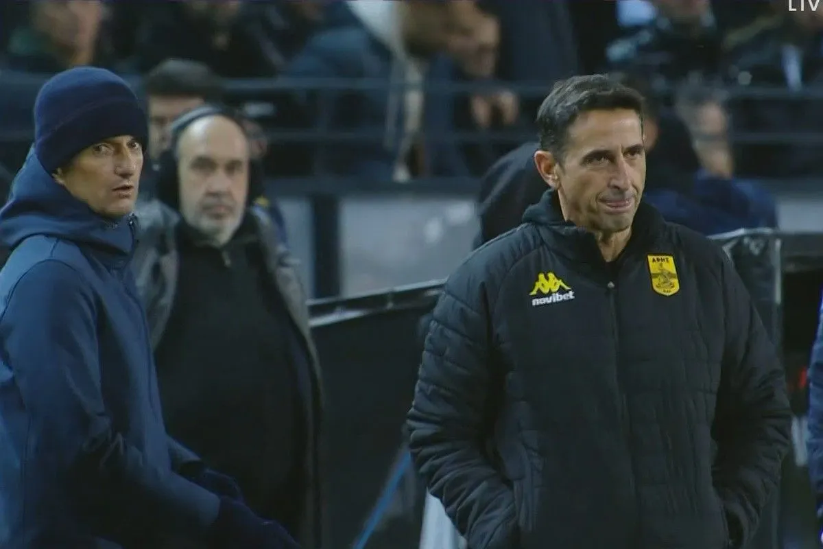 ΠΑΟΚ-Άρης: Ο Χιμένεθ δεν έδωσε το χέρι του στον Λουτσέσκου μετά τη λήξη του ντέρμπι