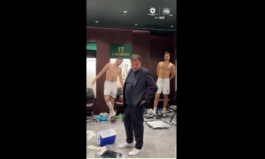 Το σχόλιο του Αταμάν μετά το μπουγέλο στον Ρογκαβόπουλο: «Βρέχει και εδώ; Νόμιζα μόνο στο ΣΕΦ»