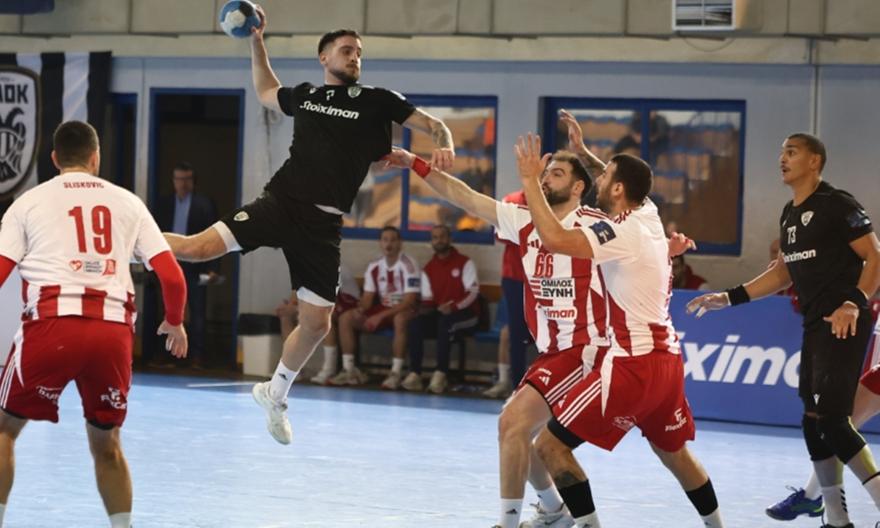 Χάντμπολ: Μεγάλη νίκη του ΠΑΟΚ στο ντέρμπι με τον Ολυμπιακό