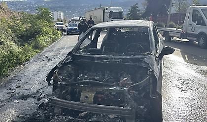 Παίκτης της αντιπάλου της ΑΕΚ, Σαμσουνσπόρ, σώθηκε βγαίνοντας από το φλεγόμενο αυτοκίνητό του