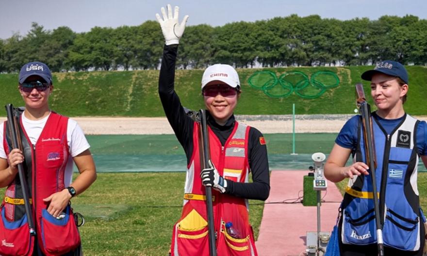 Χάλκινη η Κατζουράκη στο Παγκόσμιο Κύπελλο σκοποβολής της Ντόχα